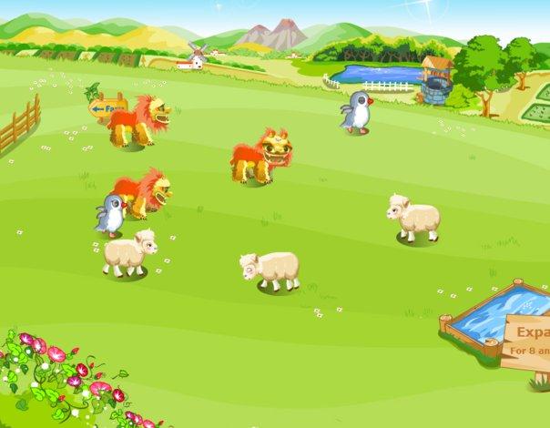 DANCING LIONS, LAMB, AND PENGUINS WOW