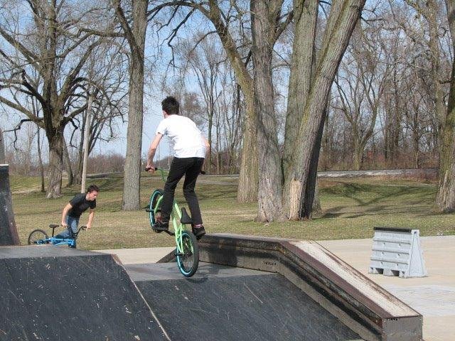 Mark Fowler's album, My son and his friend at the park