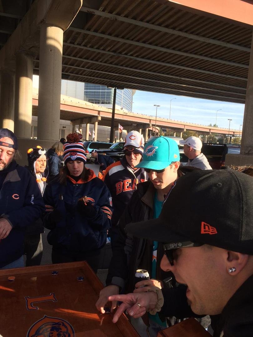 CLR at the tailgate!