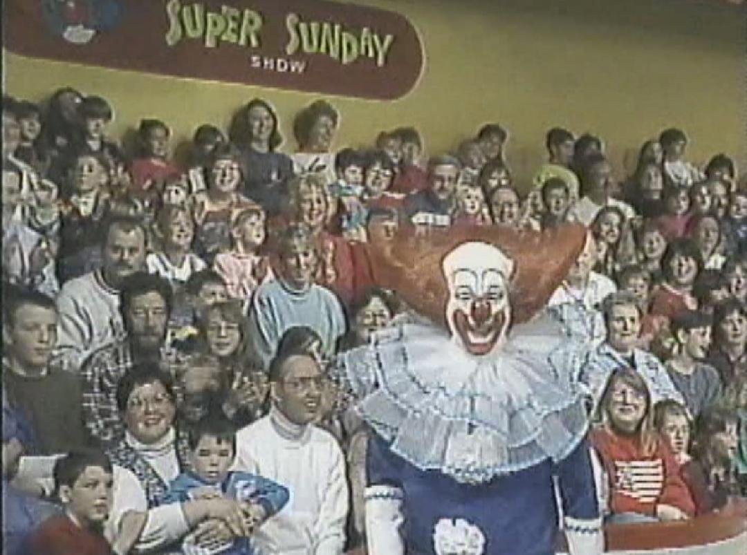 Here is a screen capture that has Paula, Colin, Brendan, and Paula's dad on the Bozo show in 1992 or 1993.