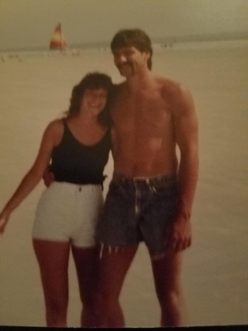 32 years ago today i married my best friend and still is today! how time flys!