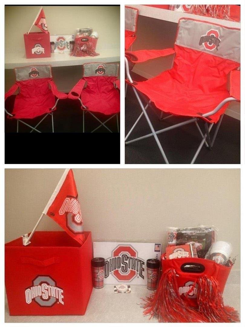 OSU vs PURDUE prize package! Tickets are $5 each or FIVE tickets for $20. All proceeds go to The Leukemia & Lymphoma Society. Drawing will be held October 5th.
Includes TWO tickets to October 20 game, two OSU collapsible c