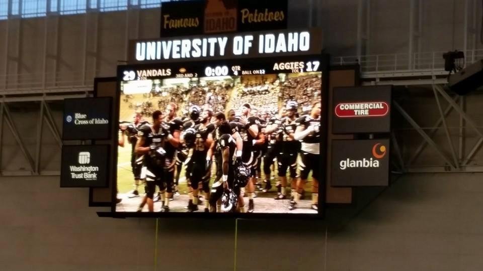 Idaho 29 to 17. Go Vandals