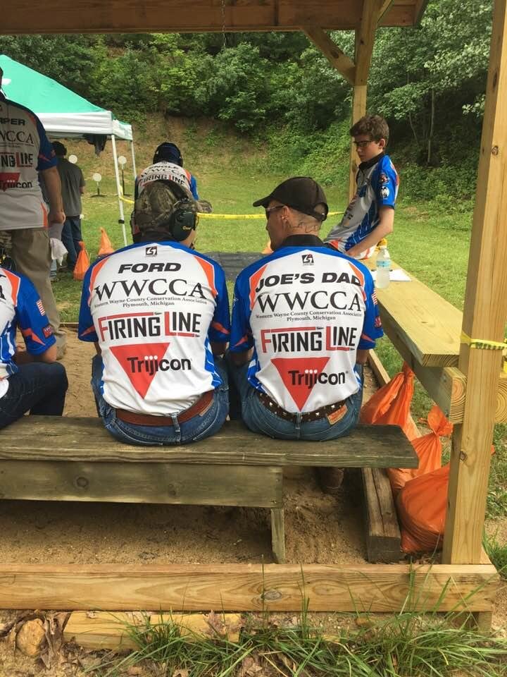 Joe and dad at states!