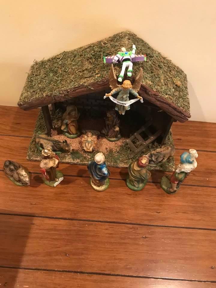 Putting away Christmas. This is what you find when there has been a two year old, a three year old and a six year old around for a week or more. I don’t count out the 10, 12, 13, or 15 year old cousins either.