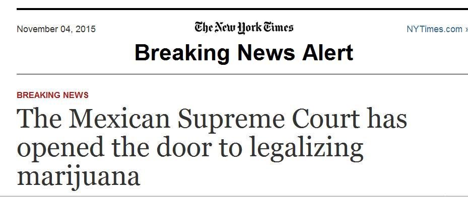 Wouldn't be something if it ends up Mexico has to build a giant wall to keep the Americans out ............... :)