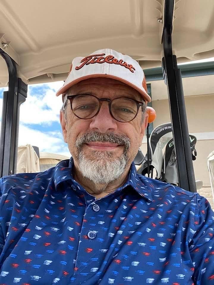 New profile picture in my new golf cart - I think I’m putting more miles on my golf cart than I am on my car. Having a lot of fun & I’m starting a part time Legal practice to keep me busy when I’m not losing golf balls. 😋