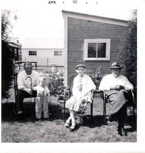 My grandpa and grandma Ham