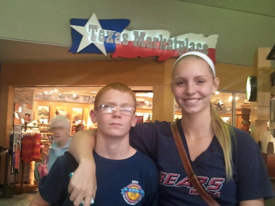 Both kids in Big D!