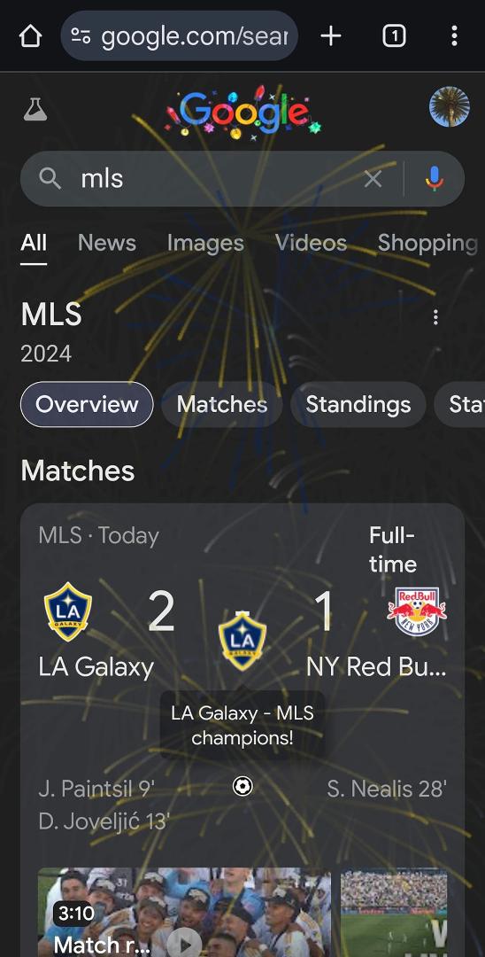 L.A. Galaxy 6th MLS Cups win