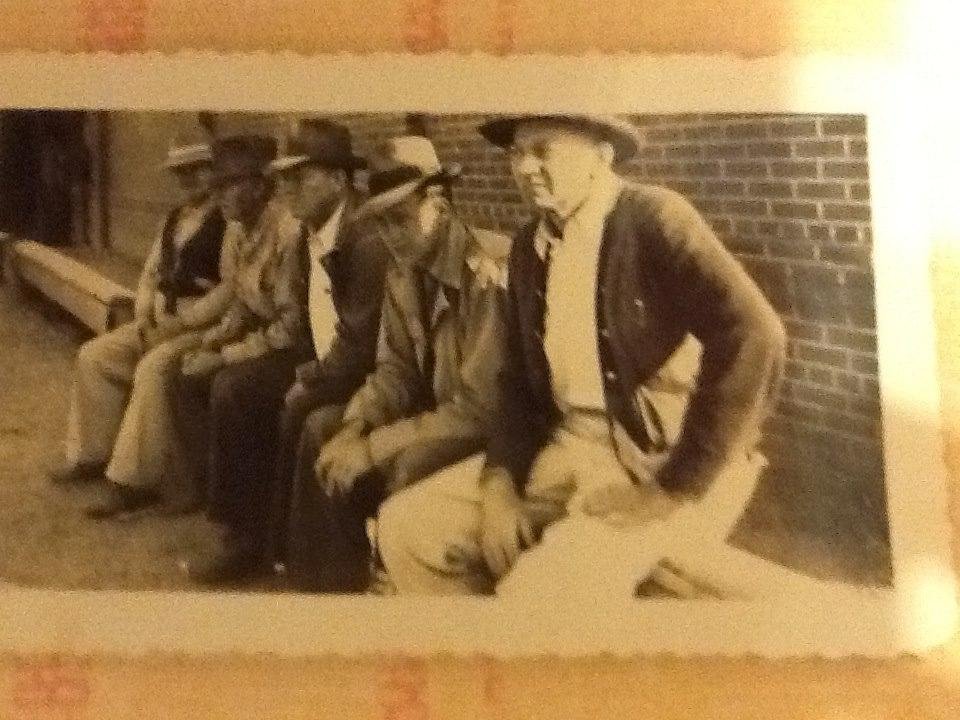 Does any one recognize these braggadocio men?