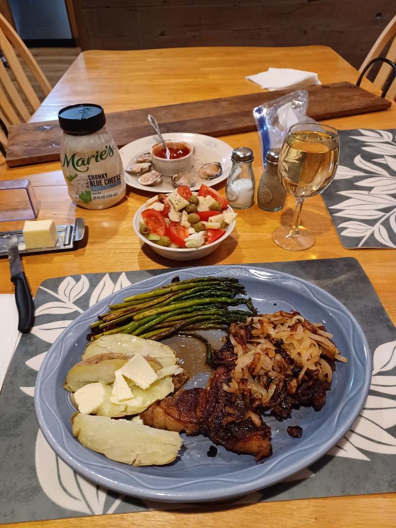 My New Years Eve Dinner.