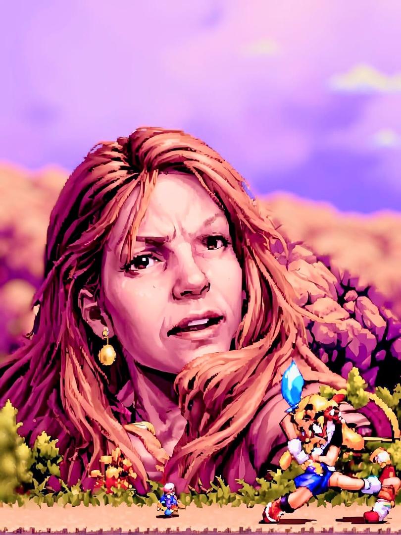Haven't you started recycling yet? Maybe that's what has me frowning in this video arcade contest graphic of me 😒