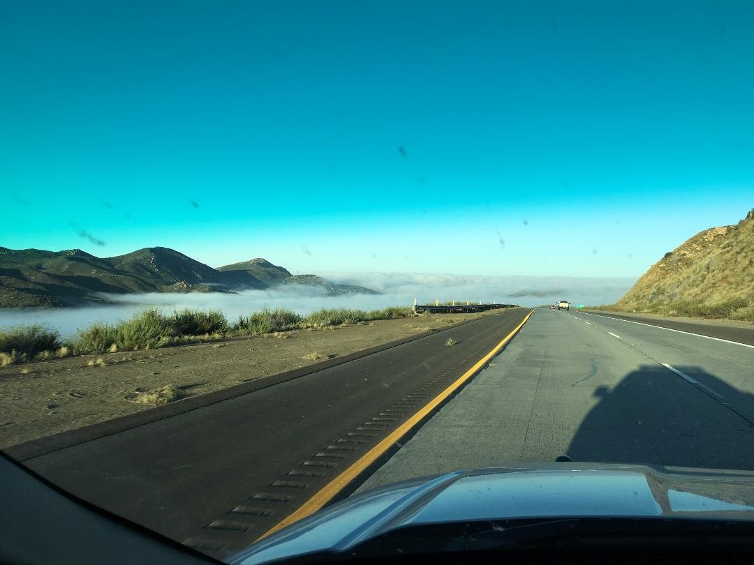 Yup, got my head above the clouds. Going to be a good day..........