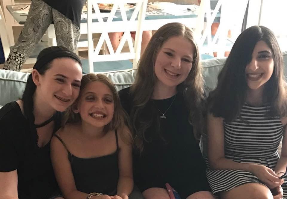 Our four beautiful granddaughters. Love them to the moon and back❤❤❤❤