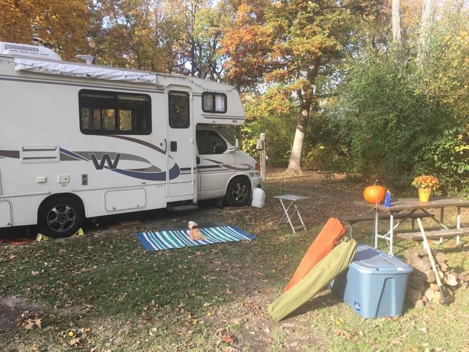Fall camping