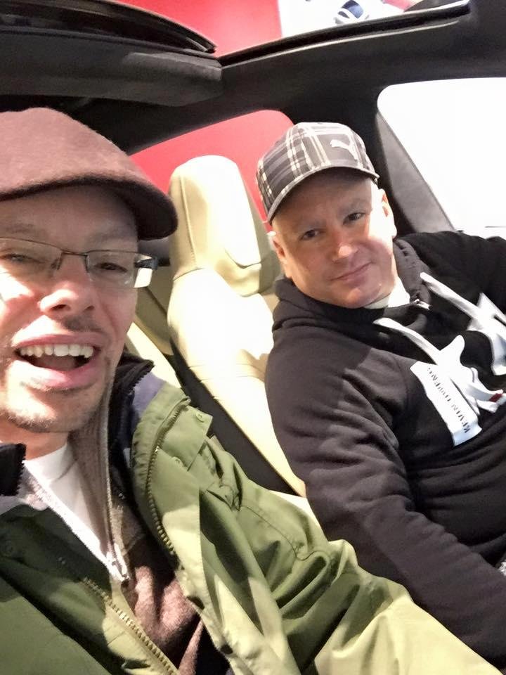Sitting in a Tesla