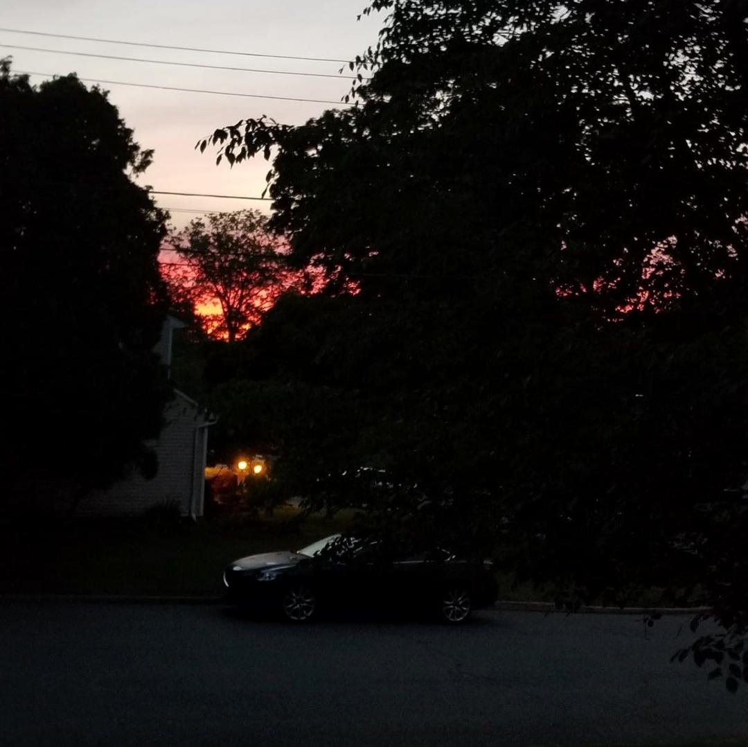 First Day of June sunrise! Aw, Nature!