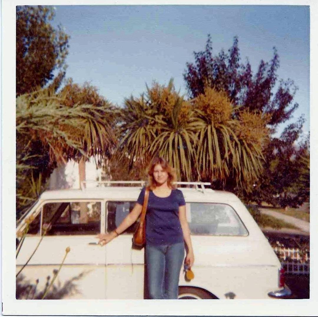 Just came across this...I was probably 17/18. My first car. 1964 OPEL station wagon. I would put a dollar worth of gas and it would run me all over the valley and the beaches.......I paid 175.00 for the car. (or I should sa
