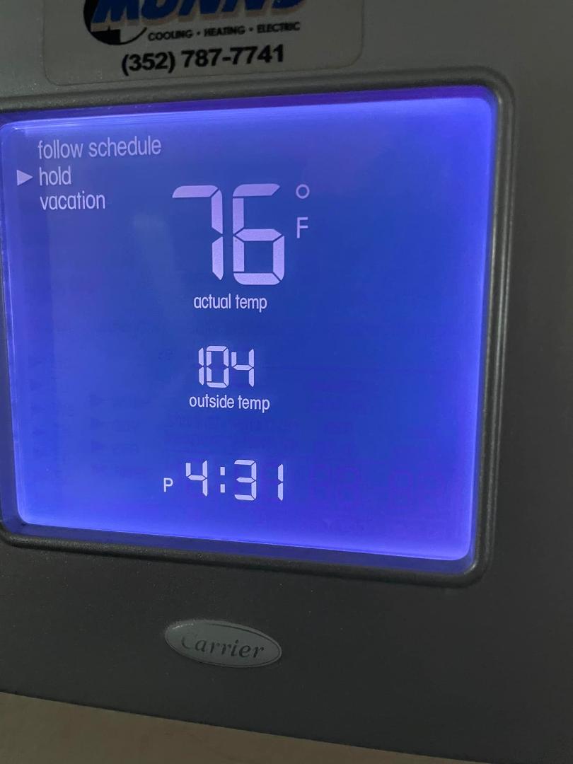 Yea, Florida. Better yet. Yea Air Conditioner. Don’t know how you all are handled the heat. Stay inside if you can. 🥵For the people who can’t, be careful. Remember…. Winter is only 5 months away.🥶