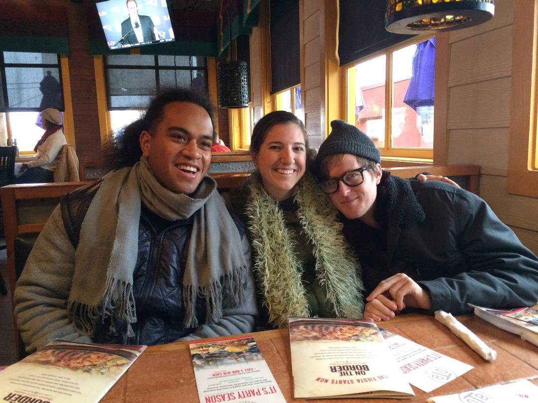 Dinner with the kids!
