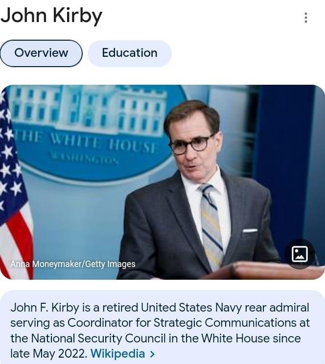 Dems have a new generation of bold faced liars. John Kirby defends BS explanation of SPIES+CASH for FIVE hostages. Are you fooled by lies and deceit by this lying stooge?