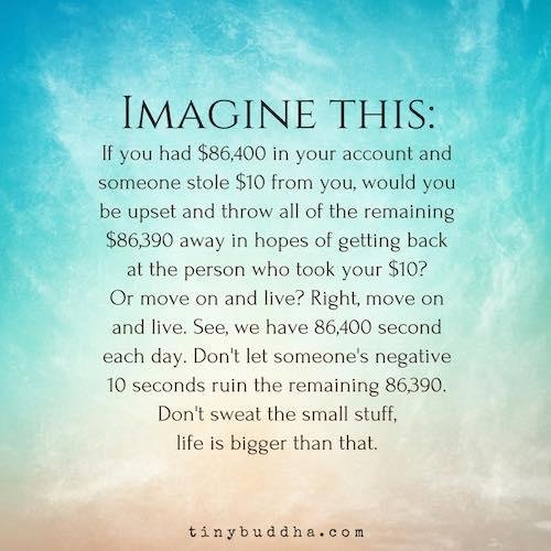 Not today Satan!! I choose to be happy and sleep well and peacefully tonight😊🙌🏼🙌🏼