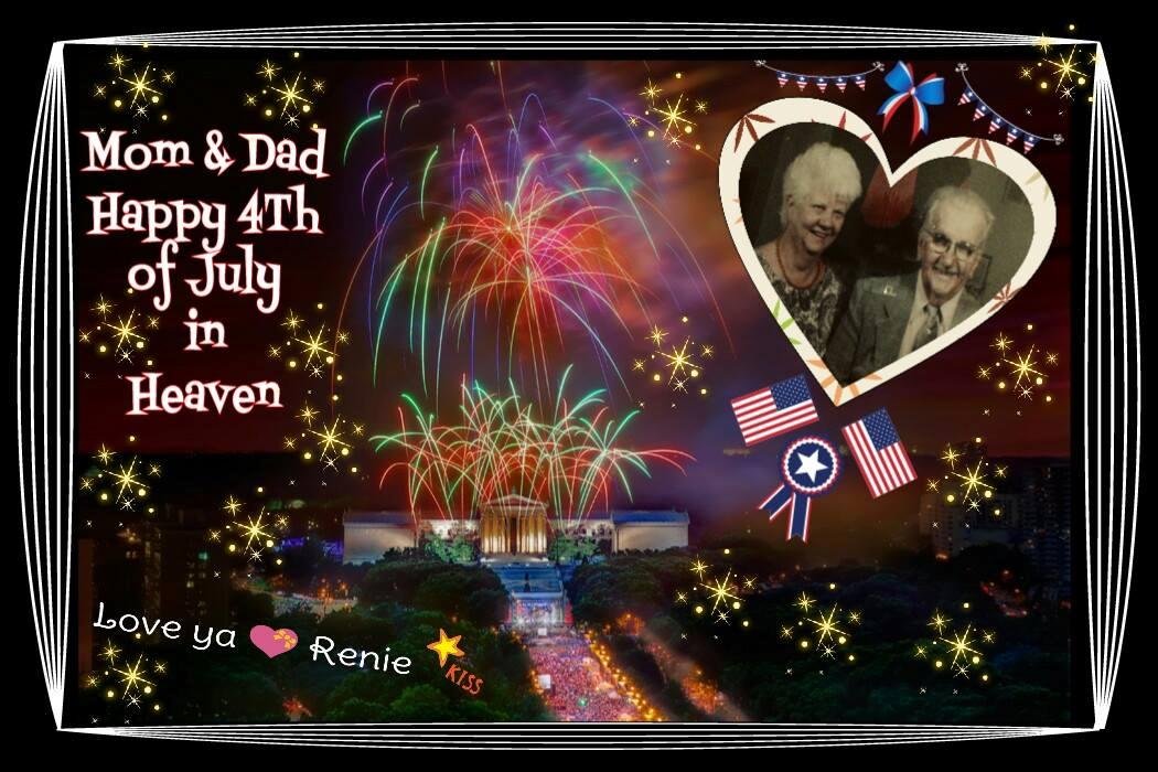 You 2 have the best seat for the fireworks, so jealous,lo! Luv you