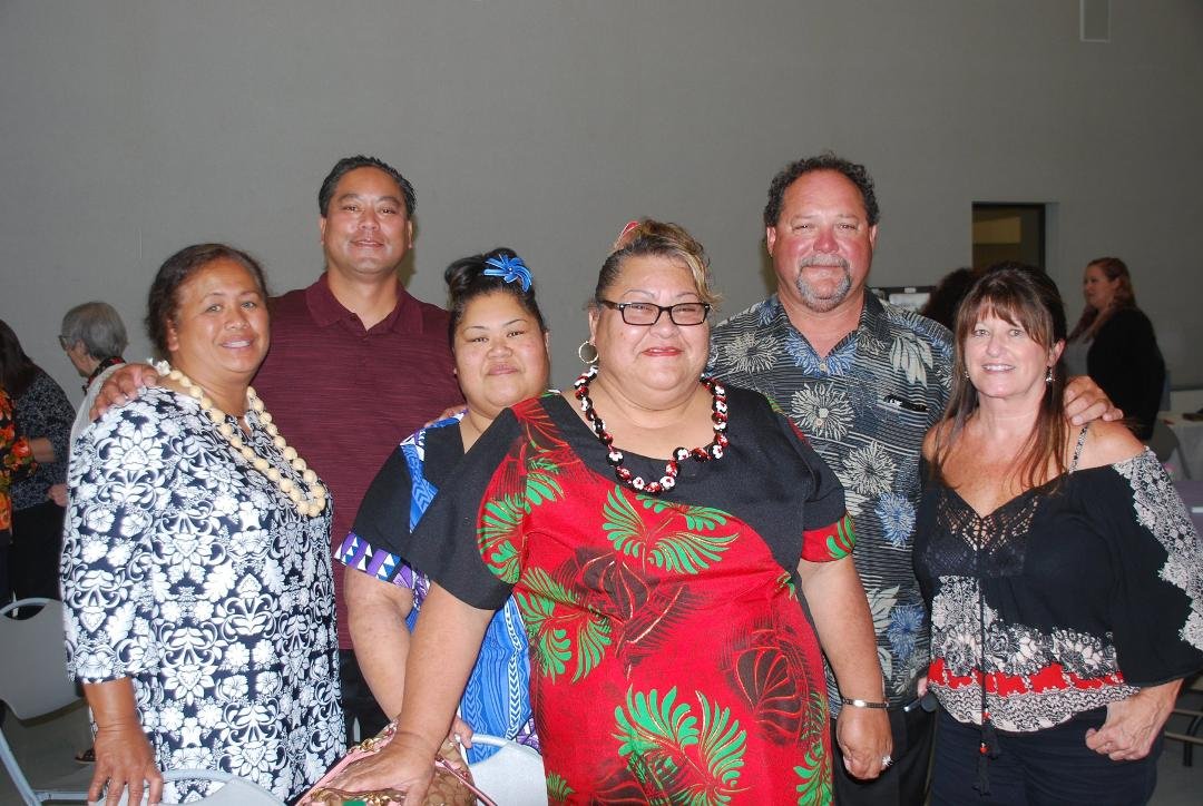 Cap's relatives from Samoa (currently San Diego & San Jose)