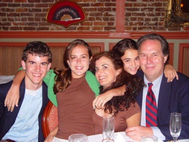All of us at the "Columbia" in Ybor City during the summer of 2005.