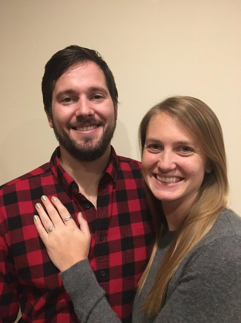 Please join us in congratulating this newly-engaged couple! We couldn't be happier for Melissa, and are thrilled to be welcoming Alex into our family.