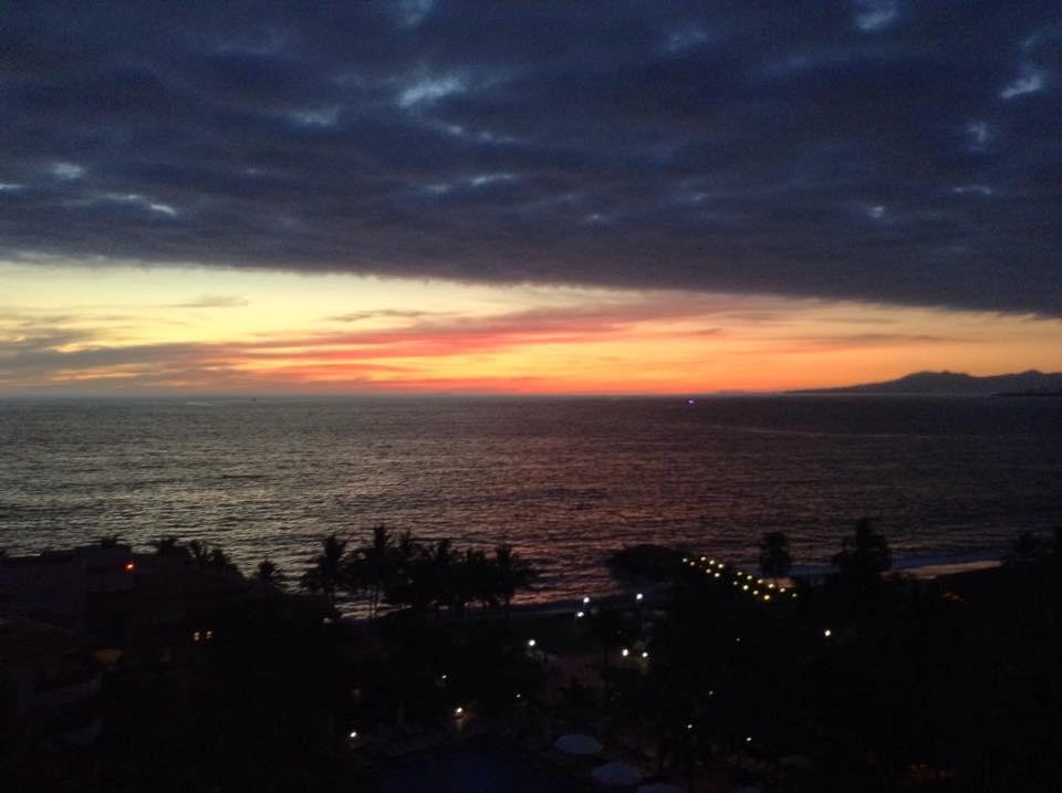 It was a beautiful sunset