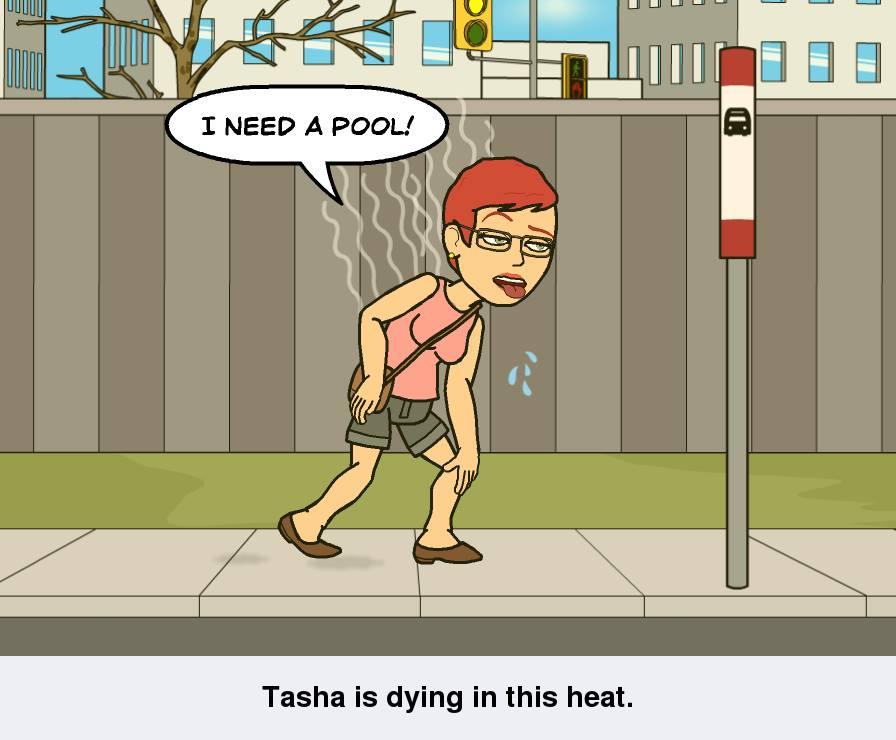 Tasha Simmons' album, Bitstrips Photos