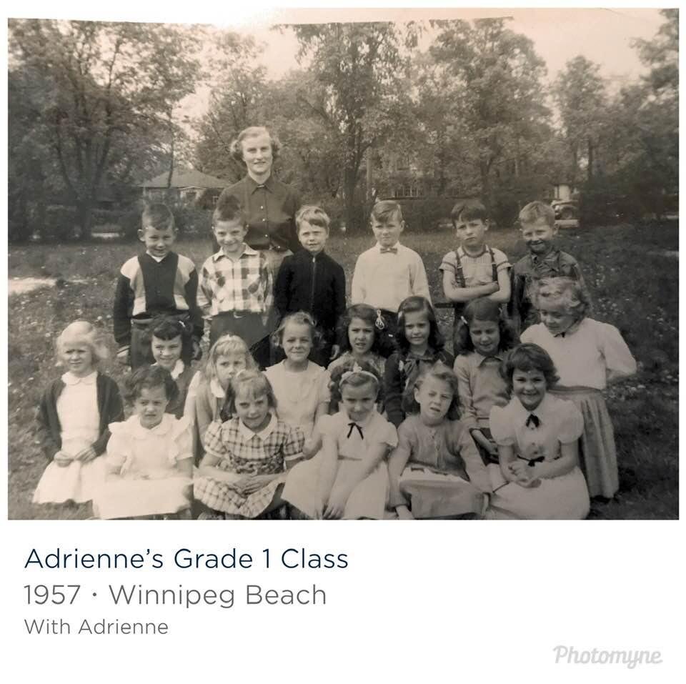 Happy Birthday Adrienne my much older sister!