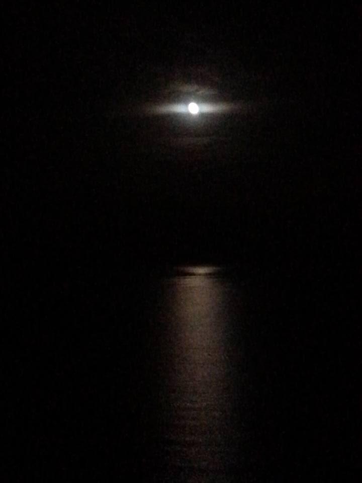 BLUE MOON FROM MY BALCONY