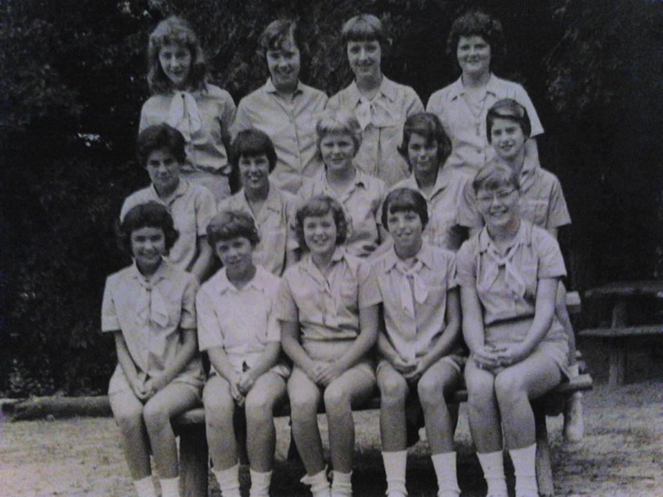 Camp Narrin Girl Scout Camp 1959.......unit Kelo