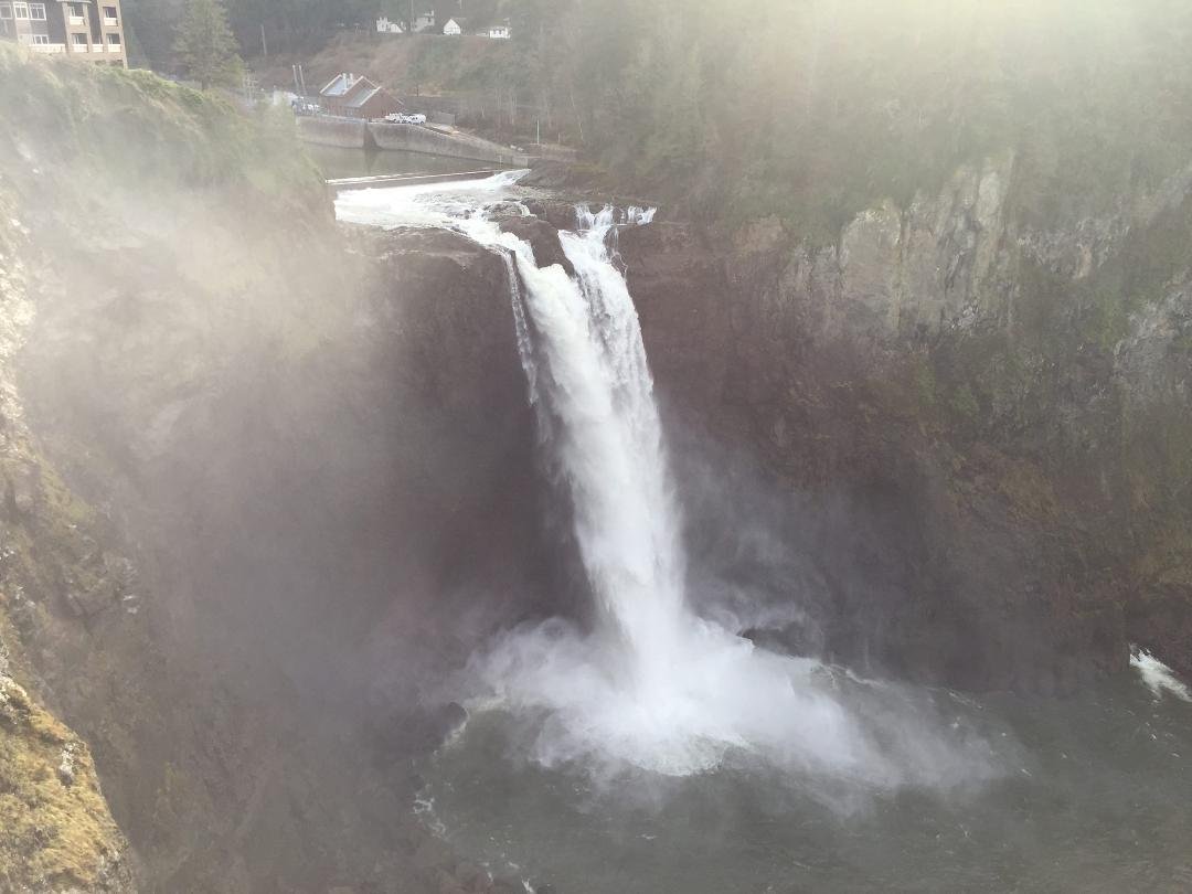 At the falls..🙂