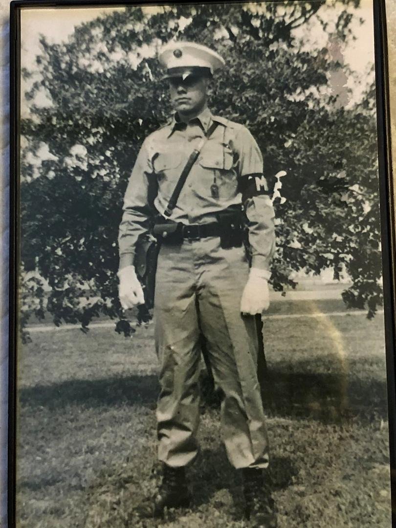 Me in 1953 at the ripe old age of 18 yrs. The very beginning of a law enforcement career spanning over a 40 year period.
