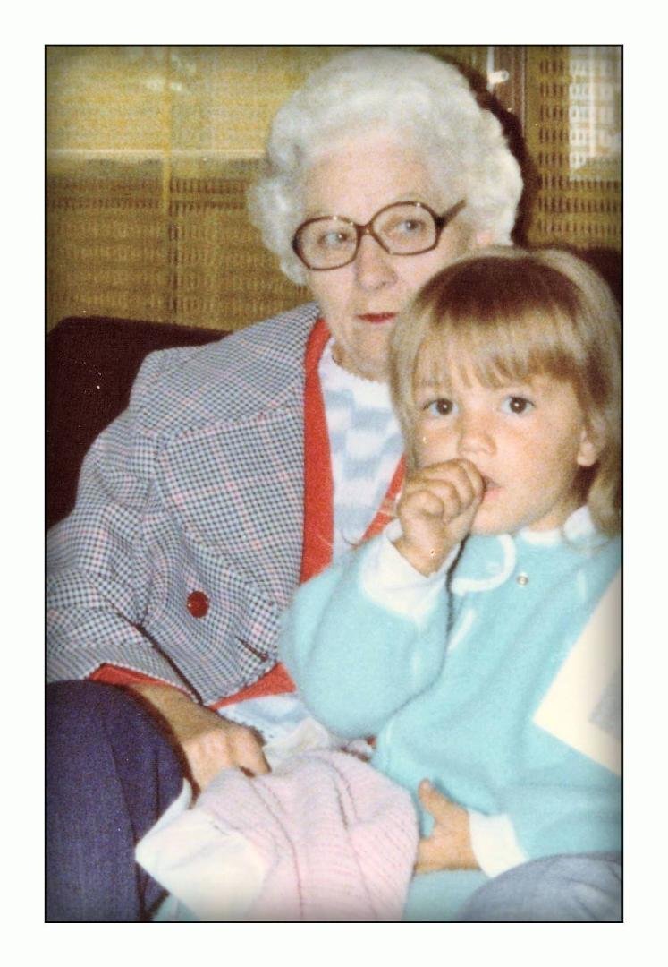 Grandma Stewart and Andrea Stewart McCaw