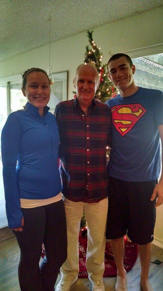 My two grand kids, Marlo and Mack.