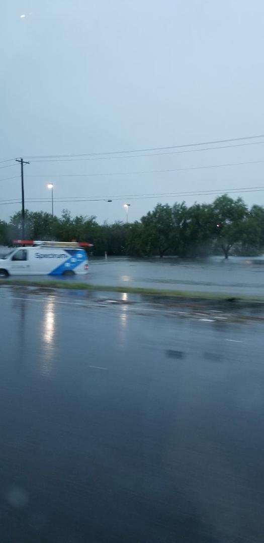 This morning headed to San Antonio.