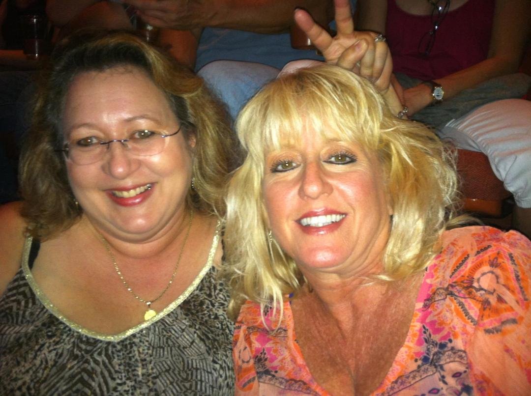 Sherry and Kathy Wallace at the Tom Petty concert