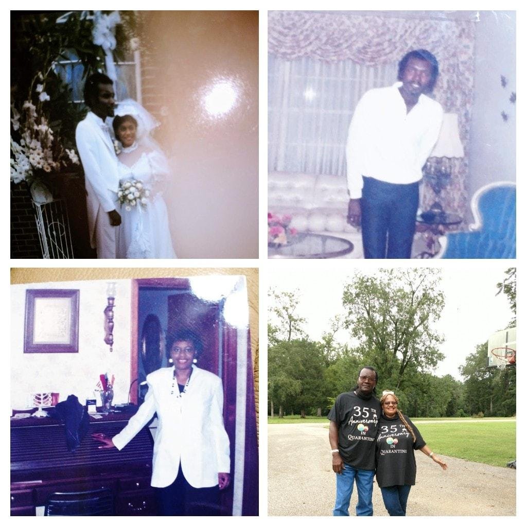 Happy 35th Anniversary to us today! Thank you Lord for our union. Thank you for the years of love to come.