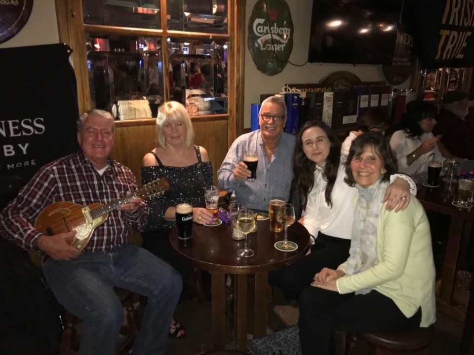 Our new best friends in Dublin. Wonderful people