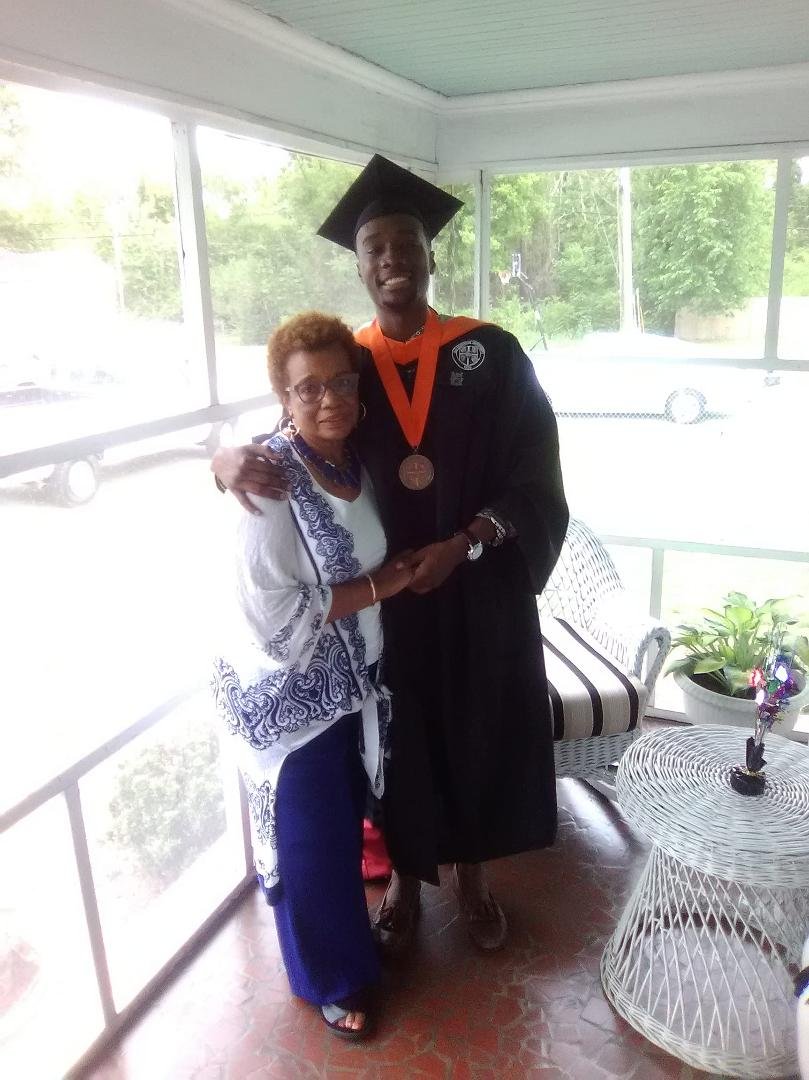 Graduated from ODU! Jack and Rosa proud!!