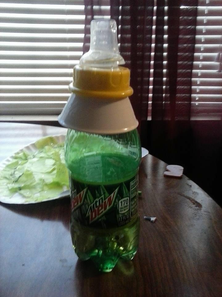 Redneck baby bottle!