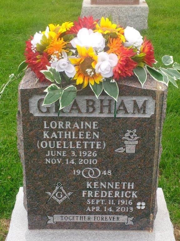 Mum & Dad's Gravesite.