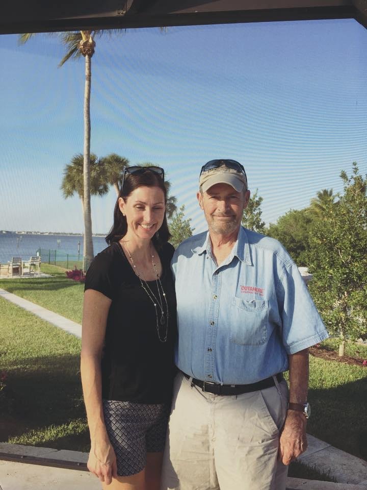 Daughter Megan and some guy