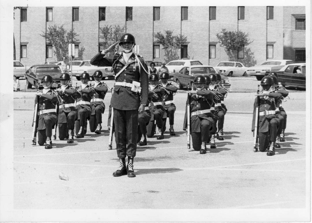 Luis E. Guzman's album, TJHS Sterling Rifles 1975 - 77