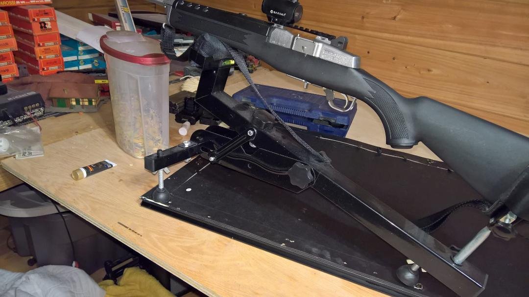 Who says gun ain't no good for nothing else. This one helped me fix a picture.